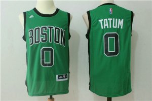 Maillot De Basket Boston Celtics Jayson Tatum 0 Vert Noir